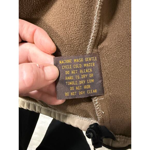 GameHide Bird Hunting Jacket Tan Blaze Orange Fleece Lined Size XL Shell Pockets - Picture 4 of 12